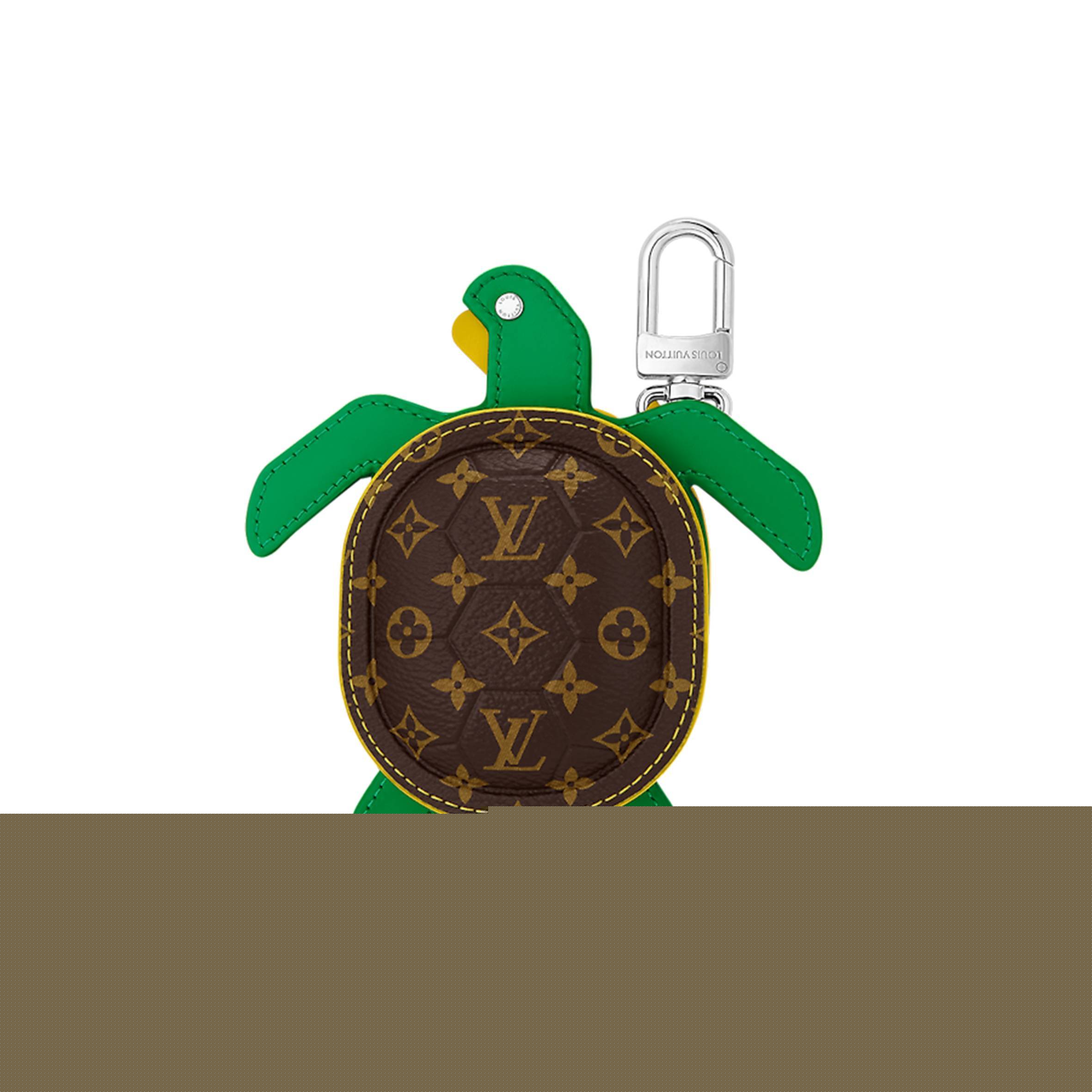 l**is V*t*n lv turtle pouch bag charm m01471